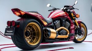 Triumph Rocket 3 Storm 2025 – 2,458cc Muscle Roadster with 182PS Power & Aggressive Styling